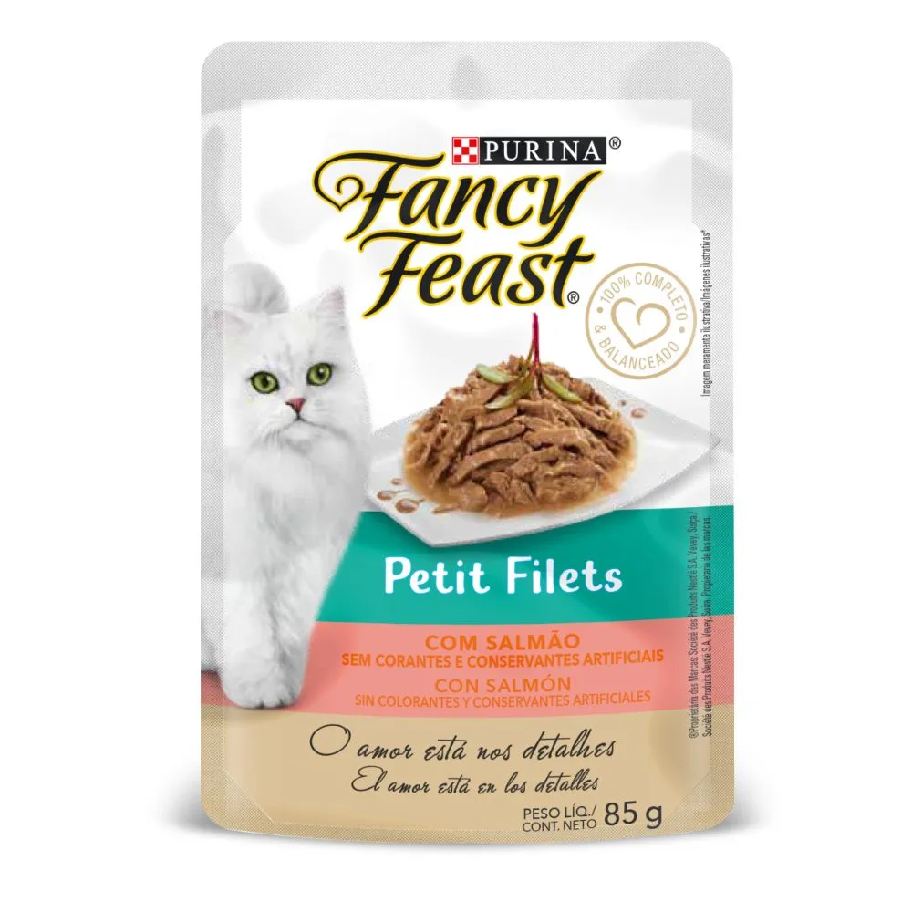 Pouch Fancy Feast Salmón  85 gr