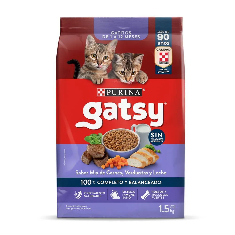 Gatsy Carne, Verduritas Y Leche