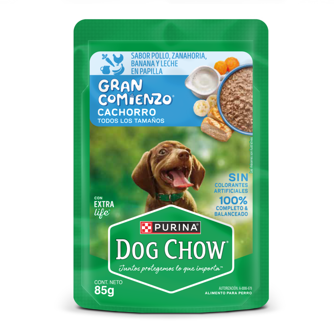 Dog Chow Alimento Húmedo Cachorros con Pollo 85g