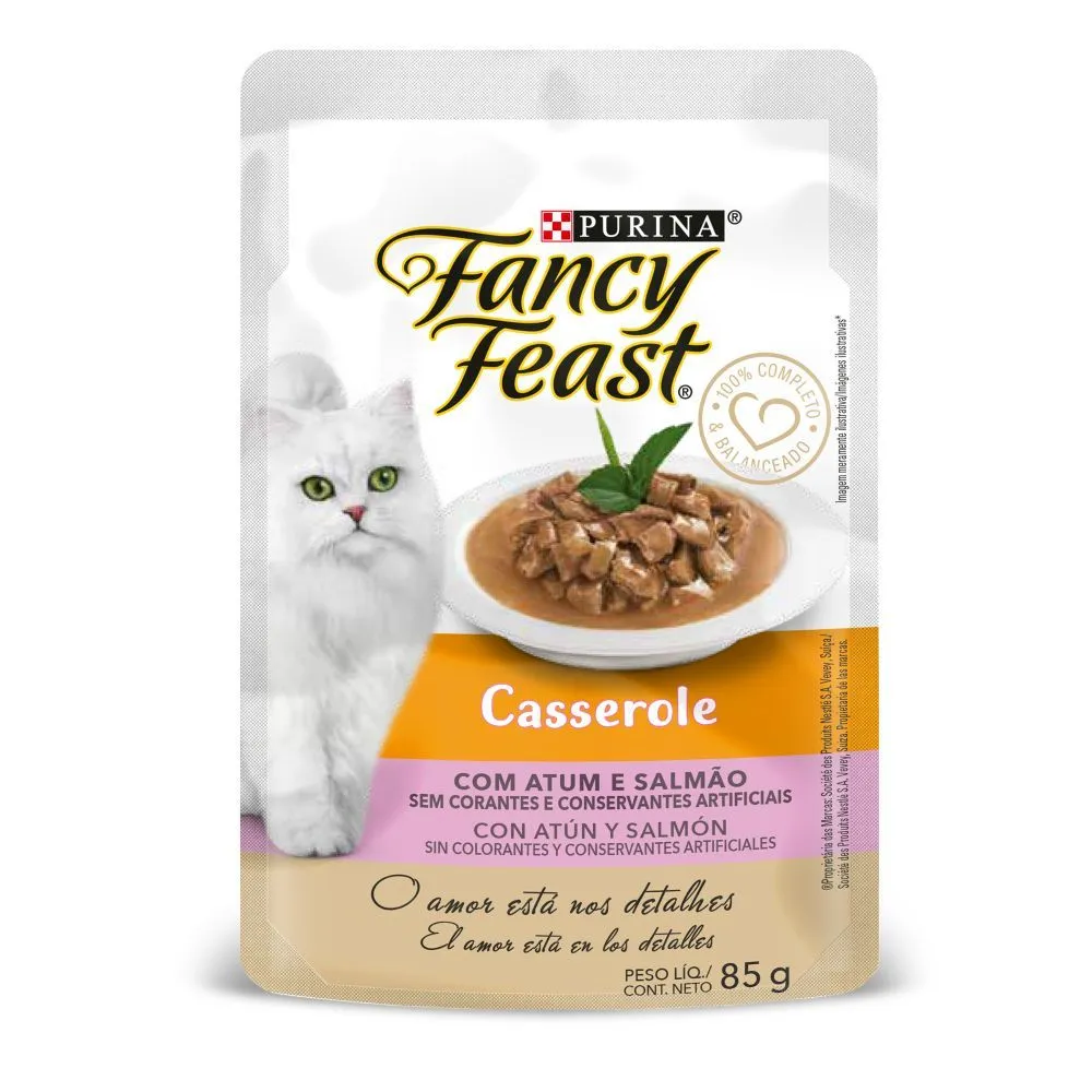 Pouch Fancy Feast Goulash con Atún Y Salmón 85 gr