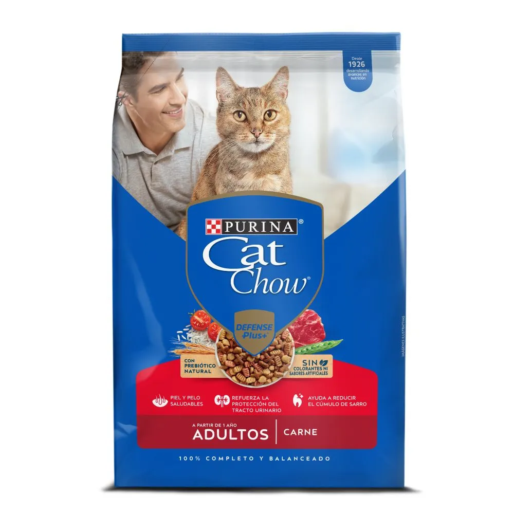 Cat Chow Defense Plus Adultos Carne