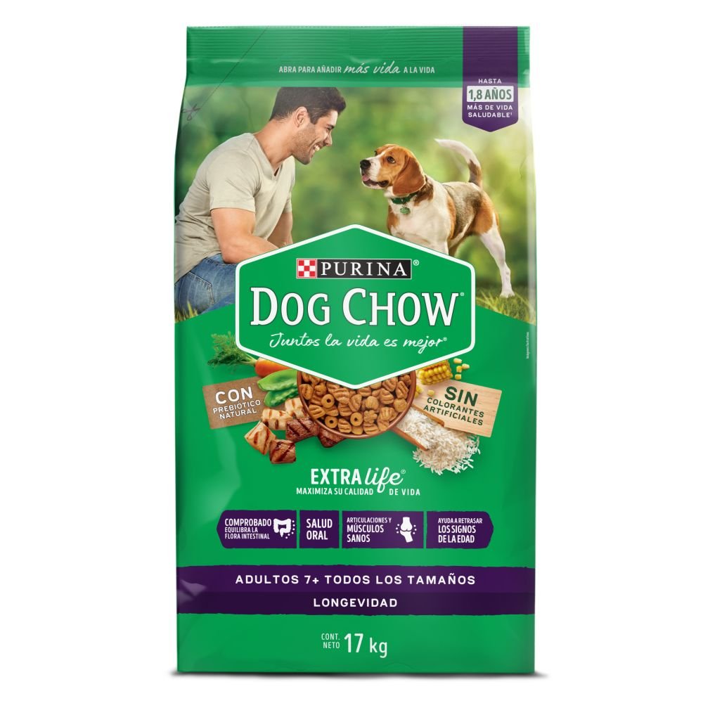 Dog Chow Adultos + 7 Longevidad