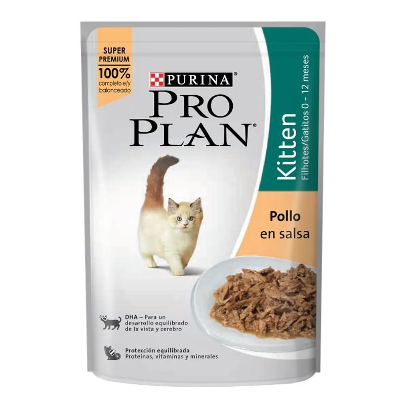 Pro Plan Kitten Pollo en Salsa Sobre 85g