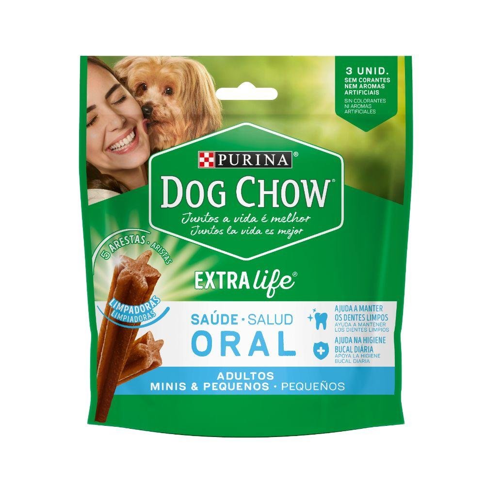 Dog Chow Snack Oral Perro Adulto Salud Oral Minis y Pequeños 45 gr