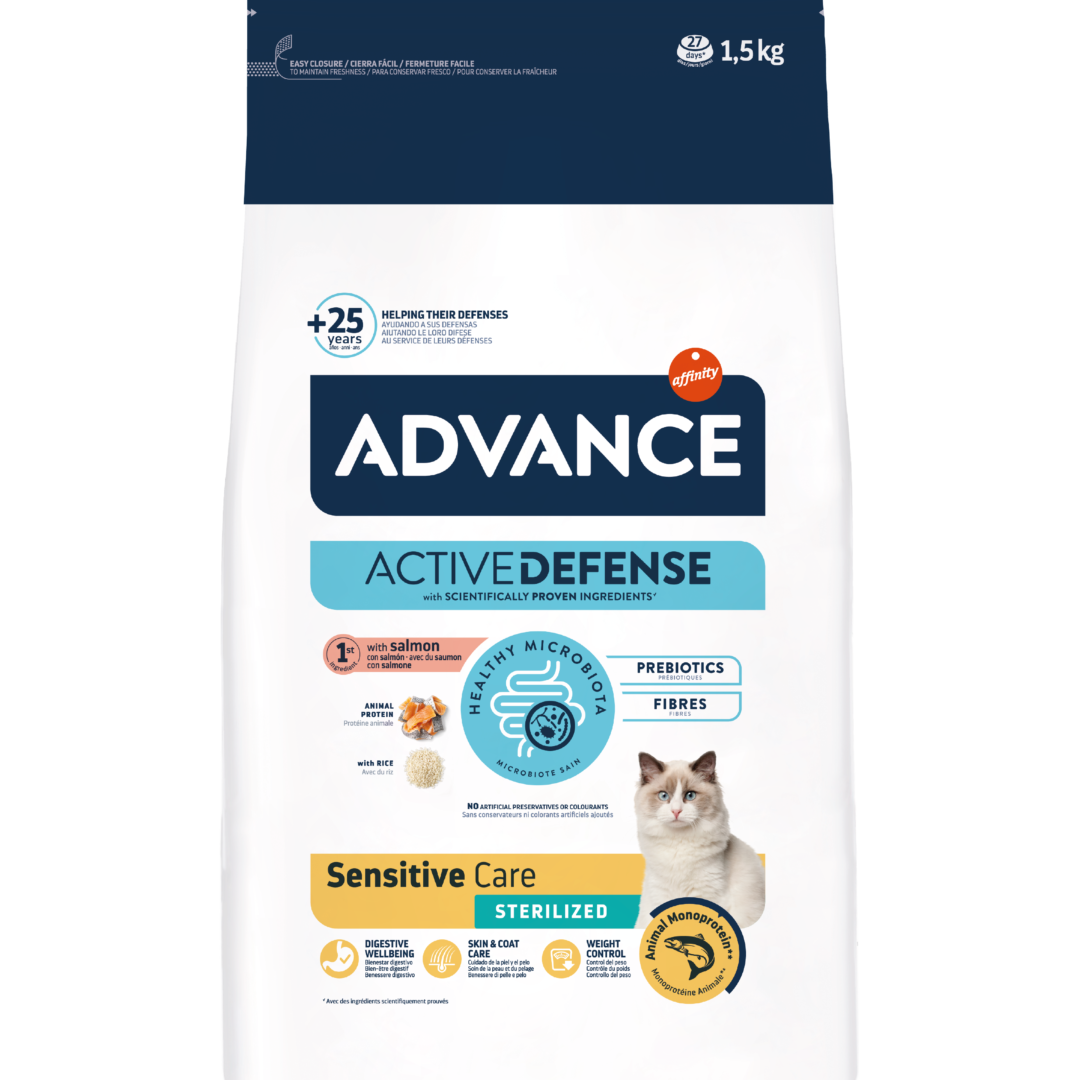 Advance Cat Sensitive Care Sterilized De 1,5Kg