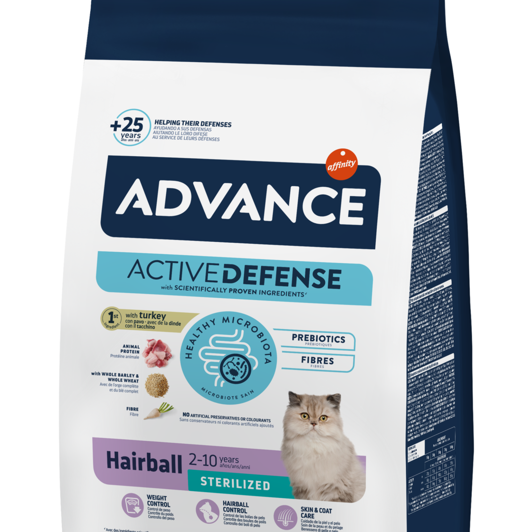 Advance Cat Sterilized Hairball De 1,5Kg