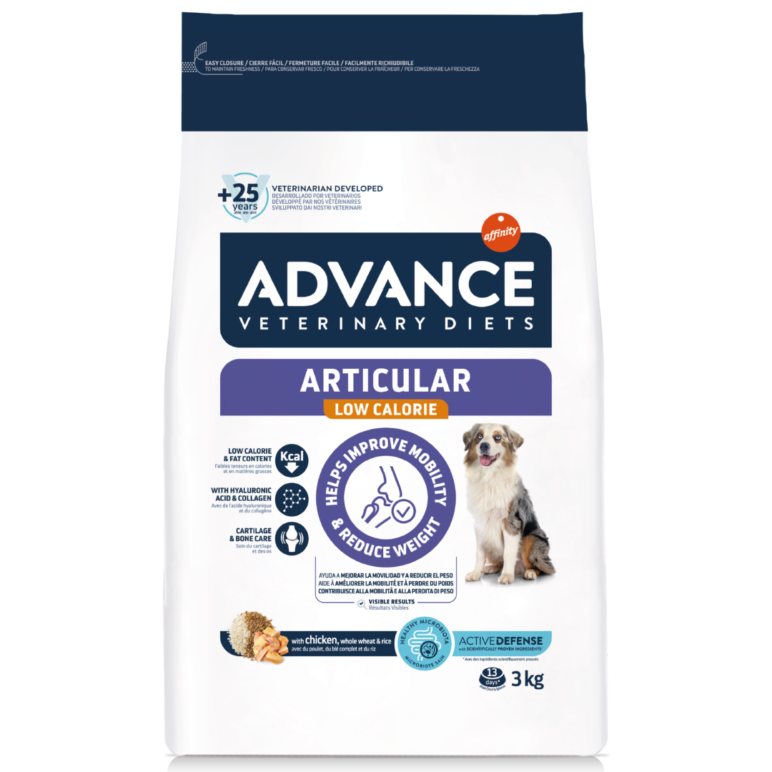 Advance Dog Adulto Articular Low Calorie De 3Kg