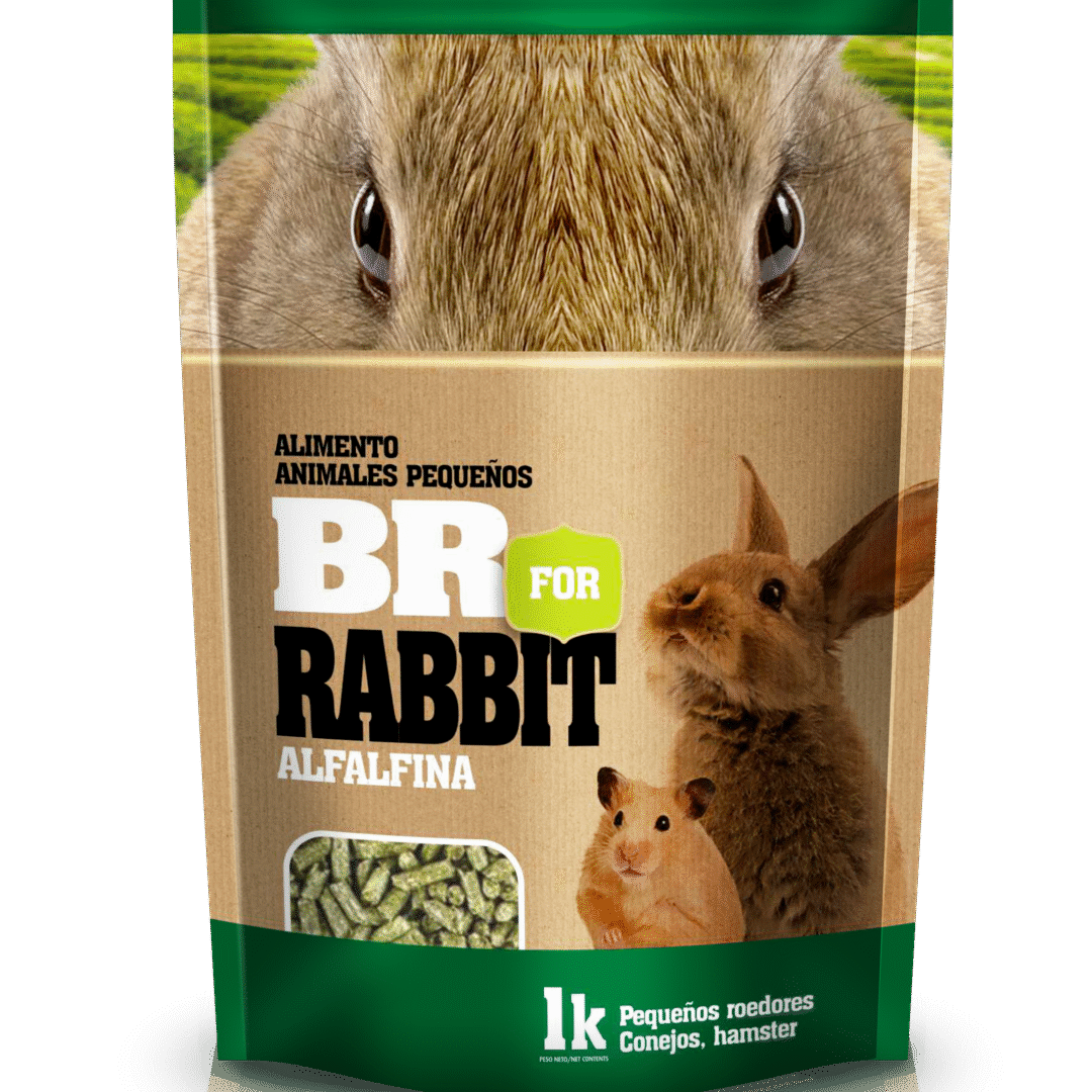 Alimento Br For Rabbit para Conejos 1 Kg