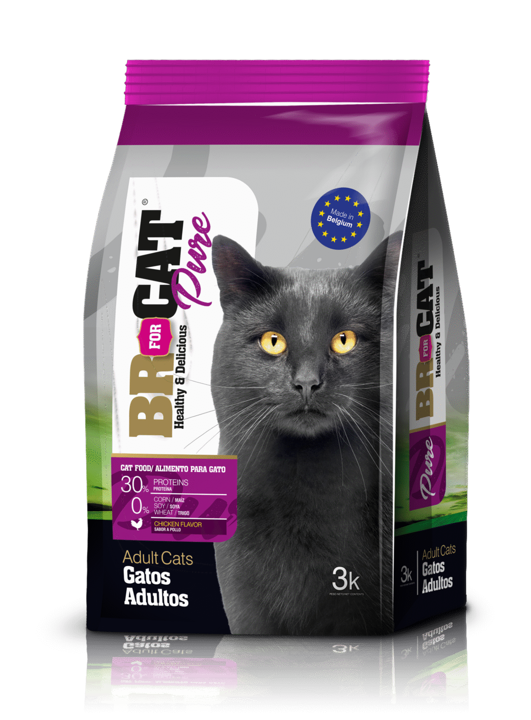 BR For Cat Adulto Sabor Pollo De 3 Kg