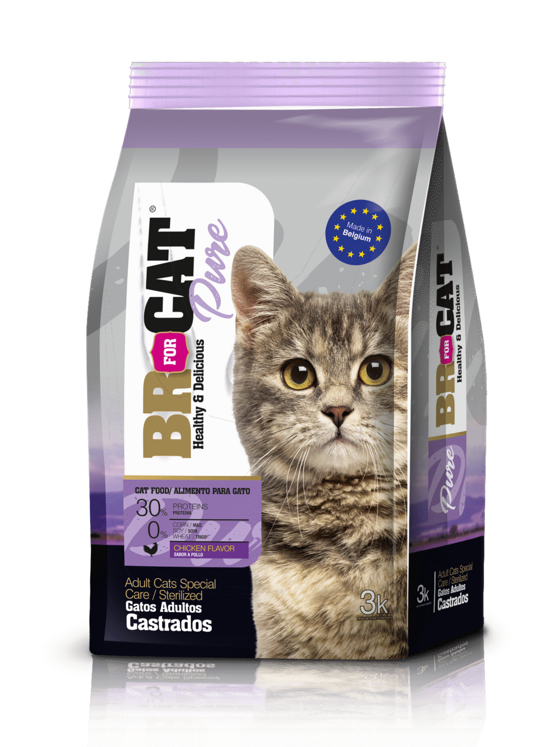 BR For Cat Adultos Castrados De 3 Kg