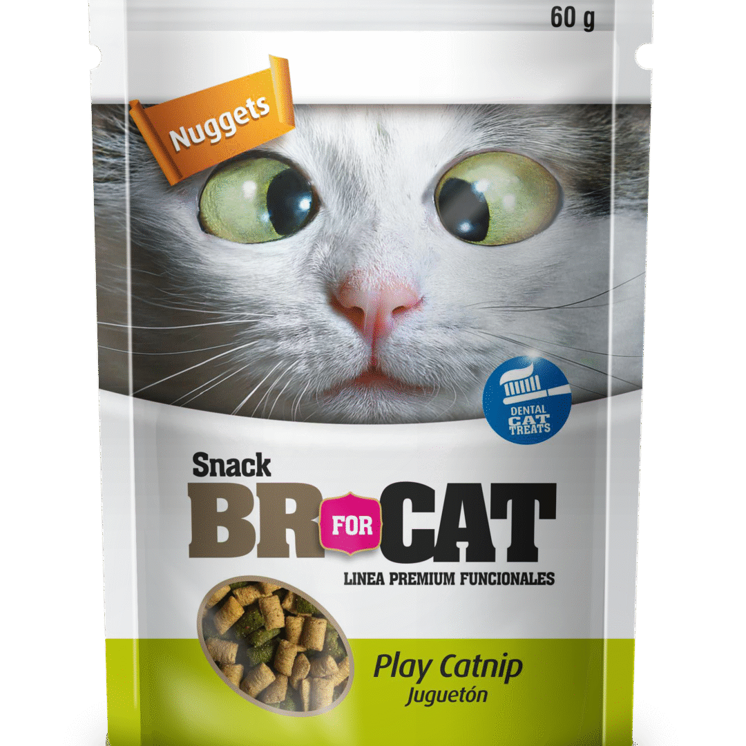BR for Cat Snacks Nuggets Play Catnip De 60 G