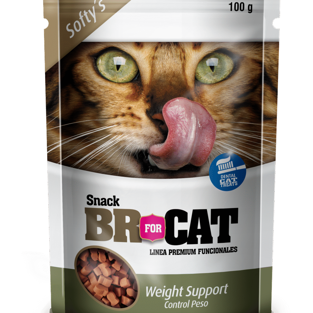 BR for Cat Snacks para gatos Control de Peso Weight Support de 100g