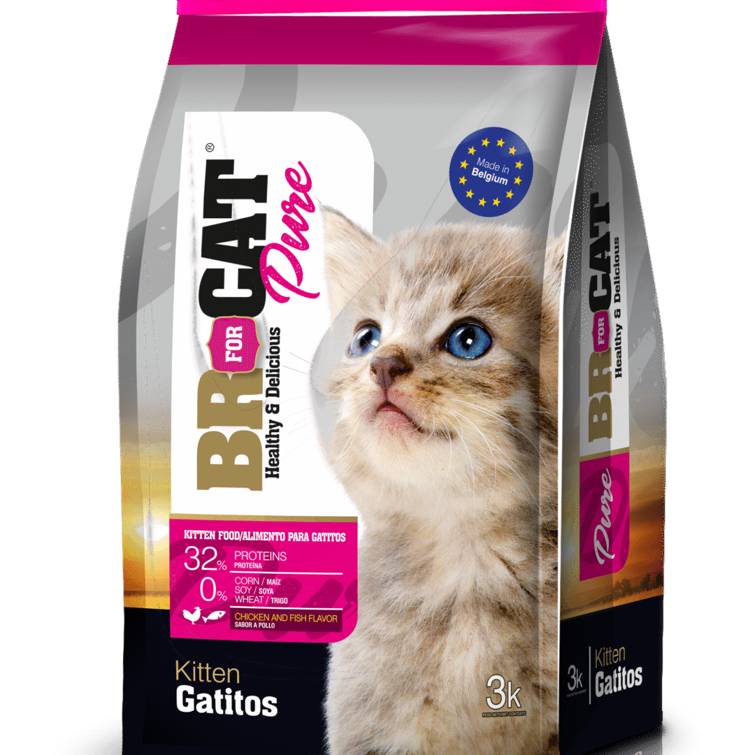 BR for Cat Pure para gatitos sabor a Pollo de 3 Kg