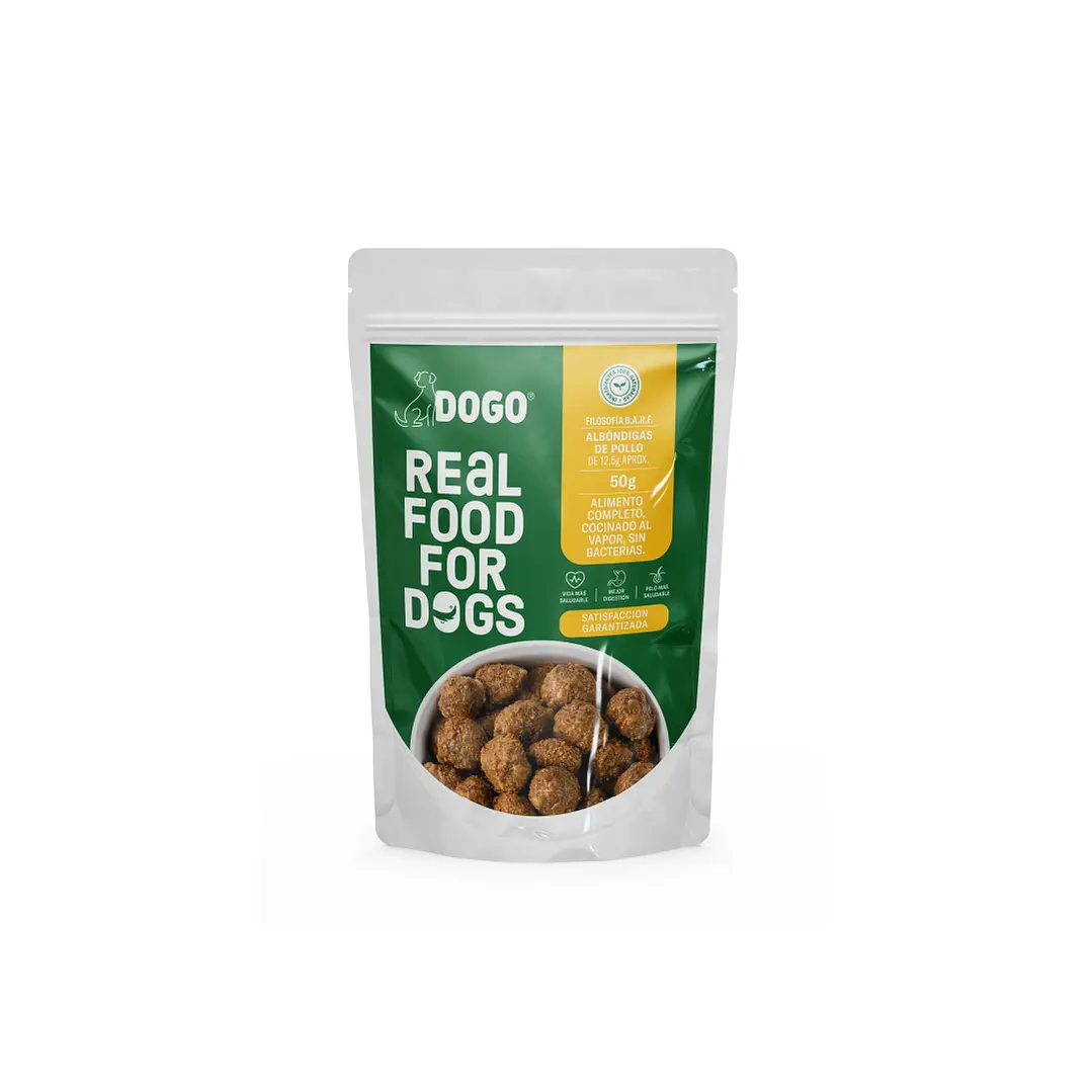 Dogo Albondigas Para Perro De Pollo 50g