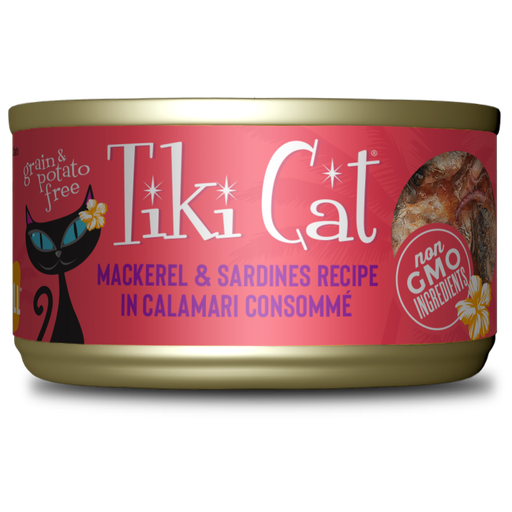 Tiki Cat Caballa y Sardinas x 80g