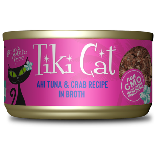Tiki Cat Atún y Cangrejo en Caldo x 80g
