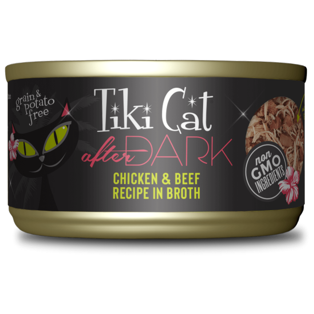 Tiki Cat After Dark Pollo y Res en Caldo 80g