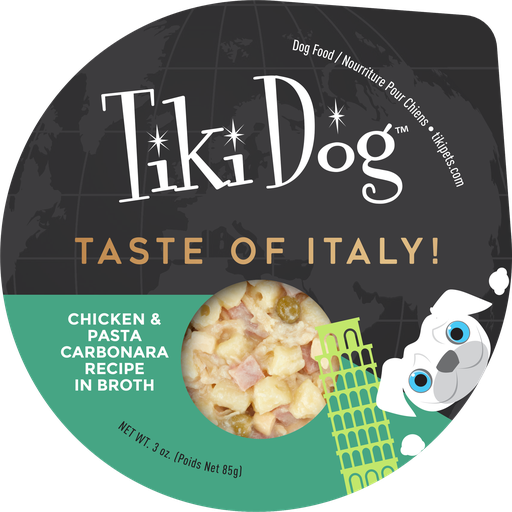 Tiki Dog Carbonara de Pollo y Pasta 85g