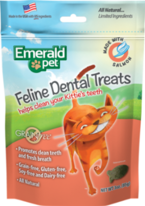 Emerald Pet Cat Snack Dental Salmón 85g