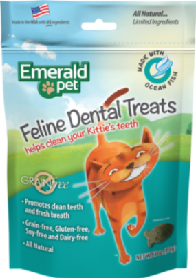Emerald Pet Cat Snack Dental Pescado Oceánico 85g