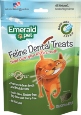 Emerald Pet Cat Snack Dental Catnip 85g
