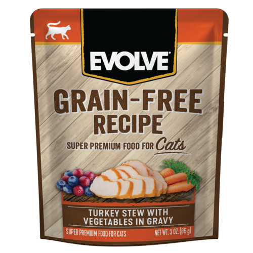 Evolve Gato Sobre Pavo Y Vegetales 85g