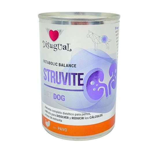 Disugual Perro Estruvita con Pavo x 400g