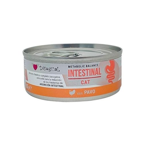 Disugual Gato Intestinal con Pavo x 85g