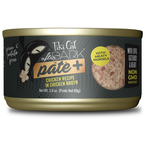 Paté Tiki Cat pollo en caldo de pollo 80g