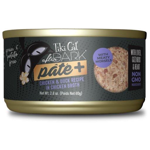 Paté Tiki Cat Pollo y Pato en Caldo de Pollo 80g