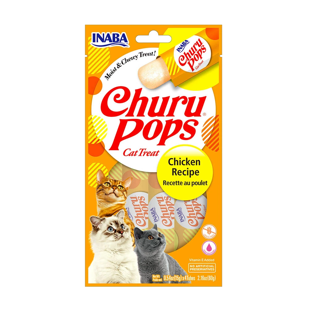 Churu Gato con Pollo x 4und