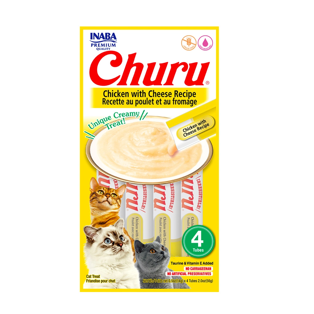 Churu Gato Pollo con Queso x4 und