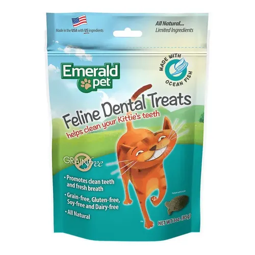 Emerald Pet Cat Snack Dental Pescado Oceánico 85g