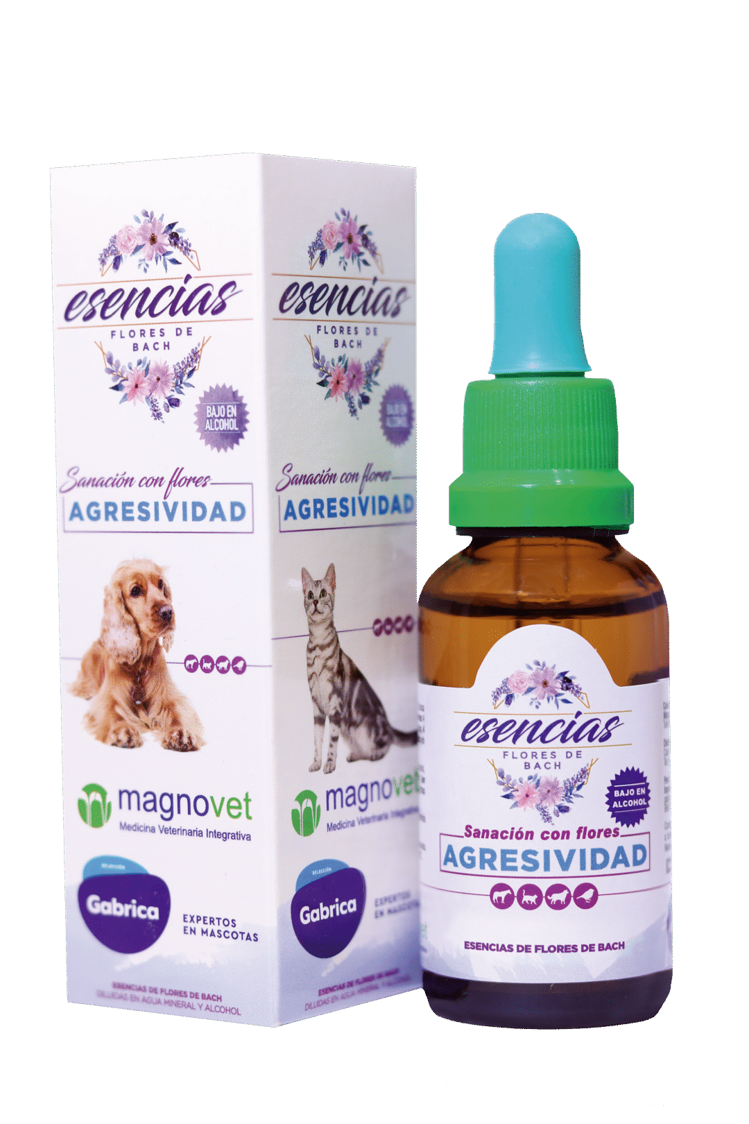 Esencia floral Agresividad Gotas 30ml
