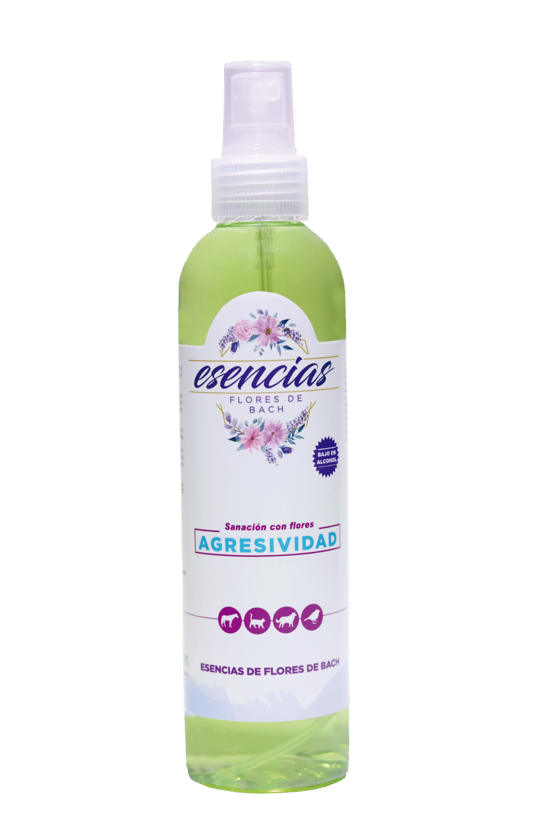 Esencia floral Agresividad en Spray 250ml