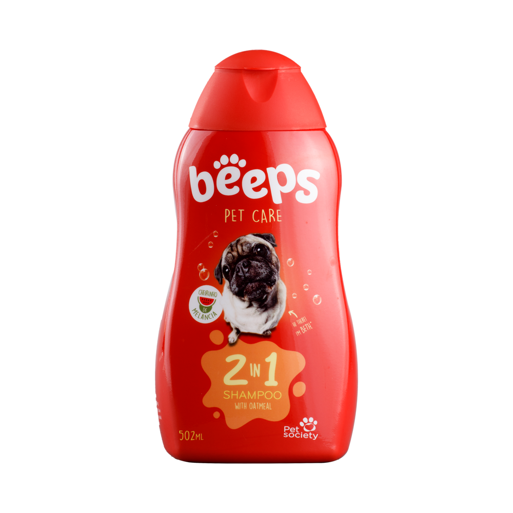 Shampoo para mascotas 2 en 1 Beeps- 502ml