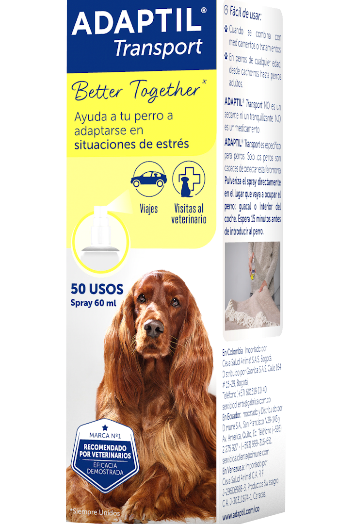 Spray Adaptil Transport para perro 60ml