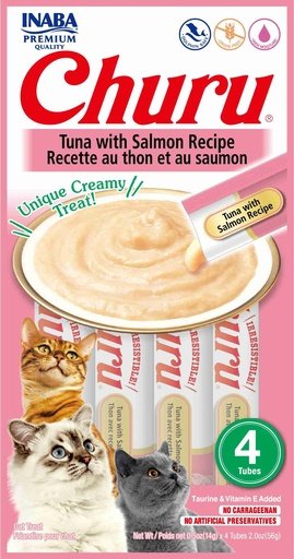 Churu Gato Atún y Salmón x4 und