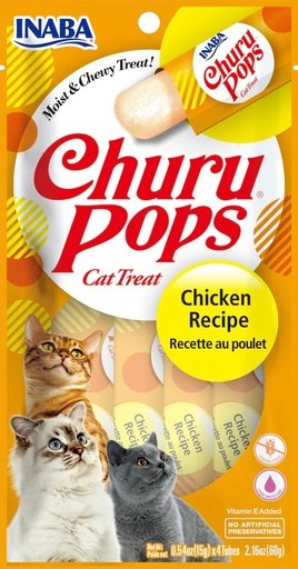 Churu Gato con Pollo x 4und