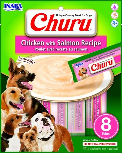 Churu Perro de Pollo con Salmón X8 und
