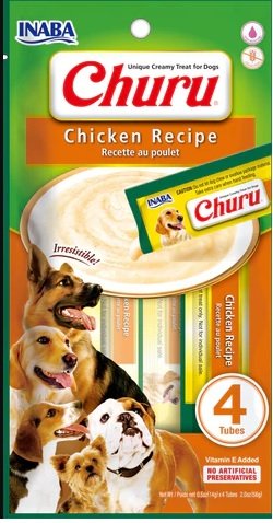 Churu Perro de Pollo X4 und