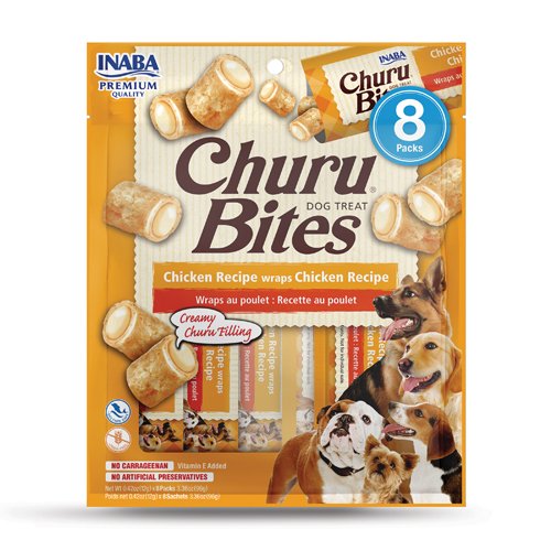 Churu Perro Bites Pollo x8 und