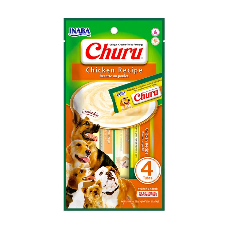 Churu Perro de Pollo X4 und