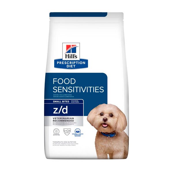 Hills Prescription Diet Z/D Skin/Food Sensitivities Small Bites 1,5Kg