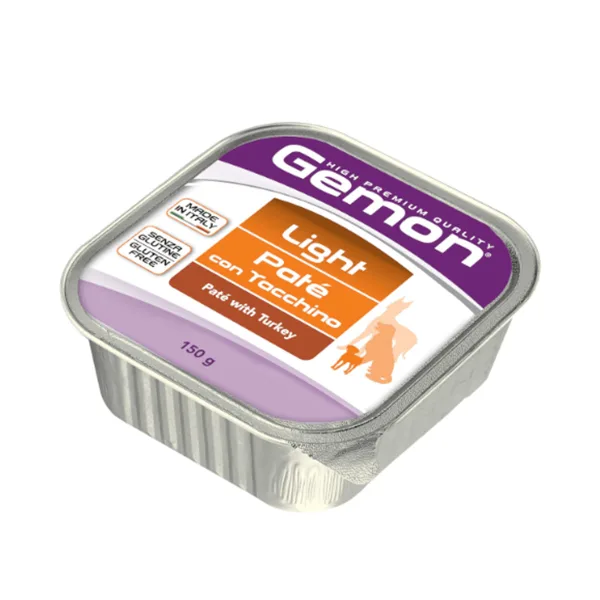 Gemon Pollo y Pavo Light Perro 150g