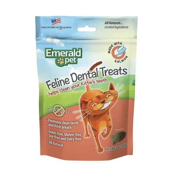 Emerald Pet Cat Snack Dental Salmón 85g