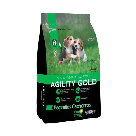 Agility Gold Perros Cachorros Razas Pequeñas Sin Granos