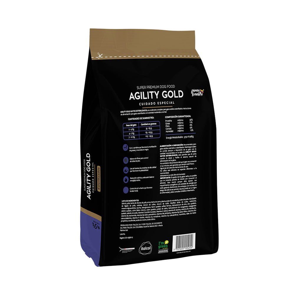 Agility Gold Gatos Esterilizados - Image 2