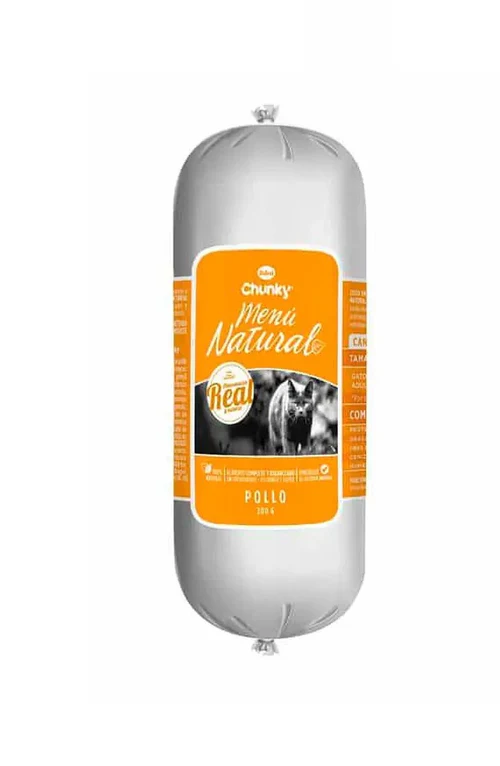 Chunky Gatos Menú Natural Pollo 200g