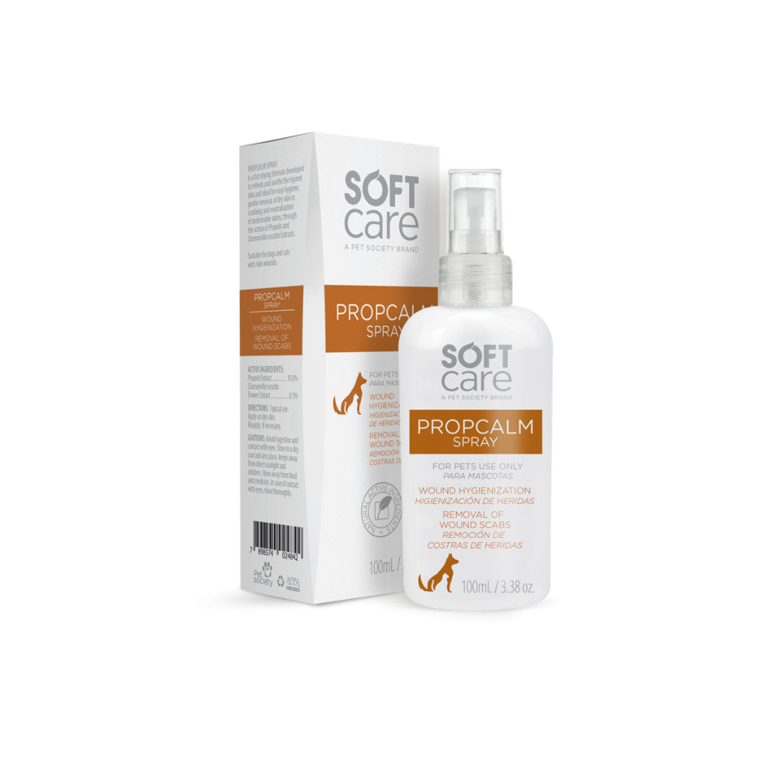 Spray para Perros y Gatos Soft Care Propcalm Antiséptico